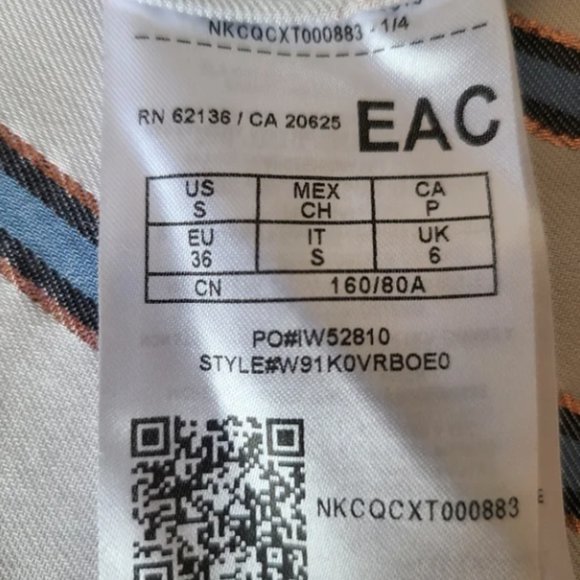 Guess Shirt Dress with gold detailing size small - Picture 7 of 14